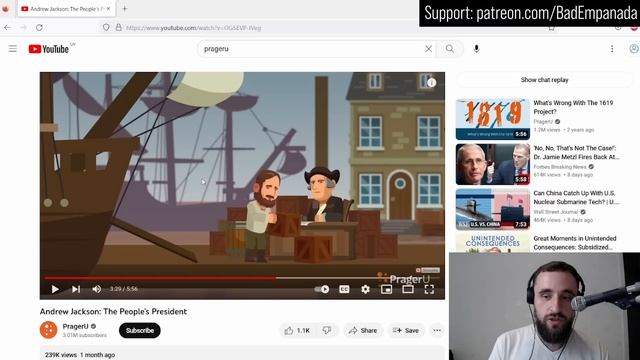 PragerU Teaches Us About Andrew Jackson, 'The People's President' смотреть онлайн