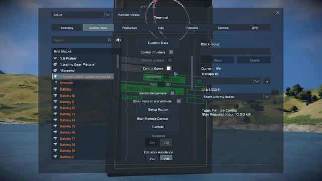 Compact hidden control panel || Space Engineers смотреть онлайн