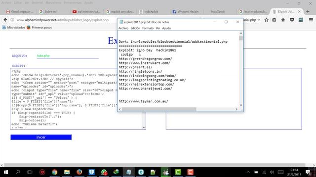 Exploit: Zero Day upload shell смотреть онлайн