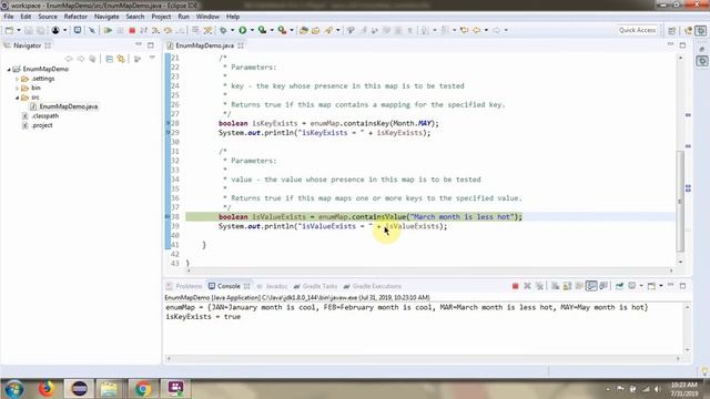Java EnumMap containsKey(Object key) and containsValue(Object value) methods | EnumMap in Java смотреть онлайн