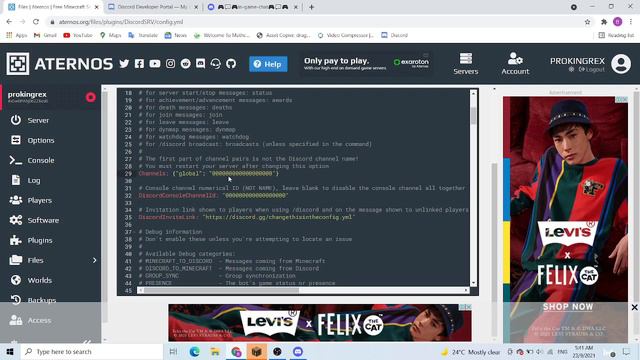 How To Have Bot Send Minecraft In Game Chat (Aternos) смотреть онлайн