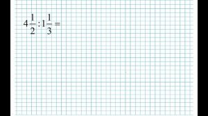 Деление дробей урок 2 (6 класс)