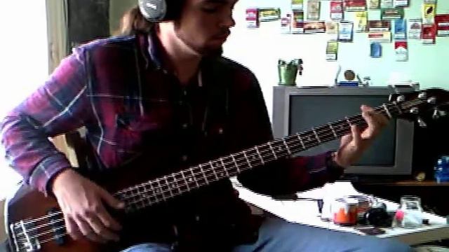 Primus - Power Mad - Bass cover смотреть онлайн