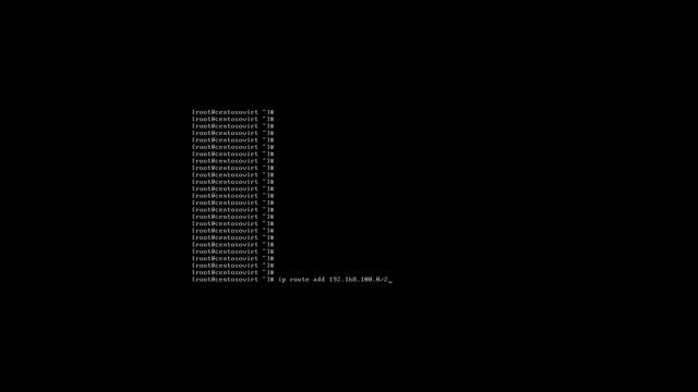 Настройка статических маршрутов CentOS/RHEL смотреть онлайн