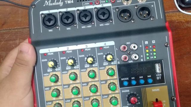 unboxing mezcladora muslady tm4 mixer смотреть онлайн
