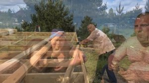 Каркасная баня своими руками ч.1