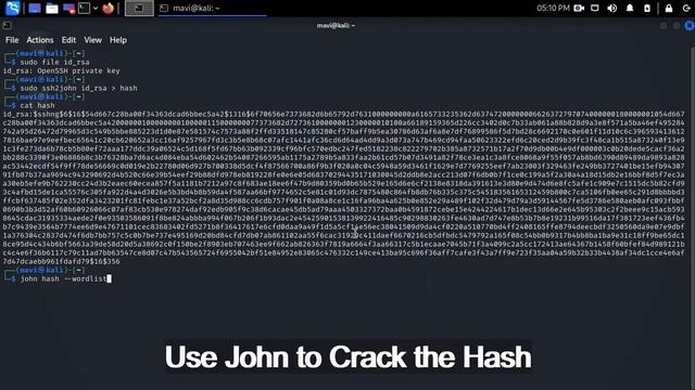 Cracking SSH Private Key Passphrase | John the Ripper | Password Cracking смотреть онлайн