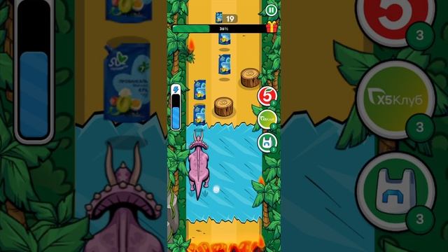 Игра Завры 2! Мобильное приложение Пятёрочка смотреть онлайн