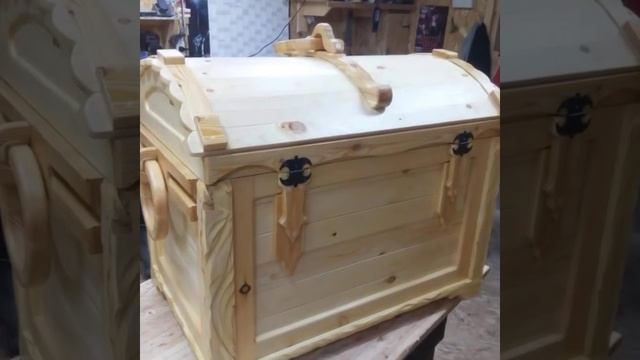 Сундуки из дерева. Мои работы. смотреть онлайн