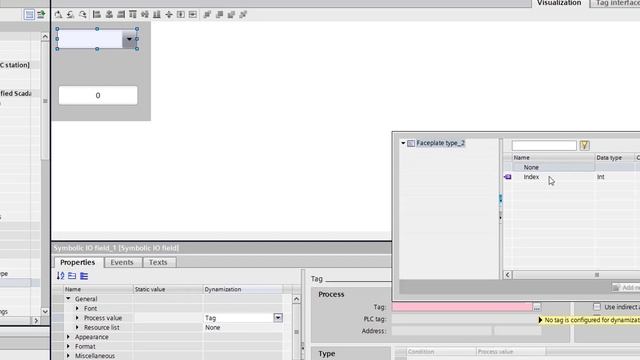 WinCC Unified V16 Faceplate: Part 6/9, Use The Property Interface To Connect A 