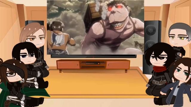 Aot react to ✴️ EREN BLACK AIR FORCE ACTIVITY ✴️ part (1/2) // Spoilers Gacha club смотреть онлайн