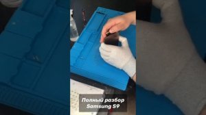 Полный разбор Samsung S9 для замены стекла Пенза