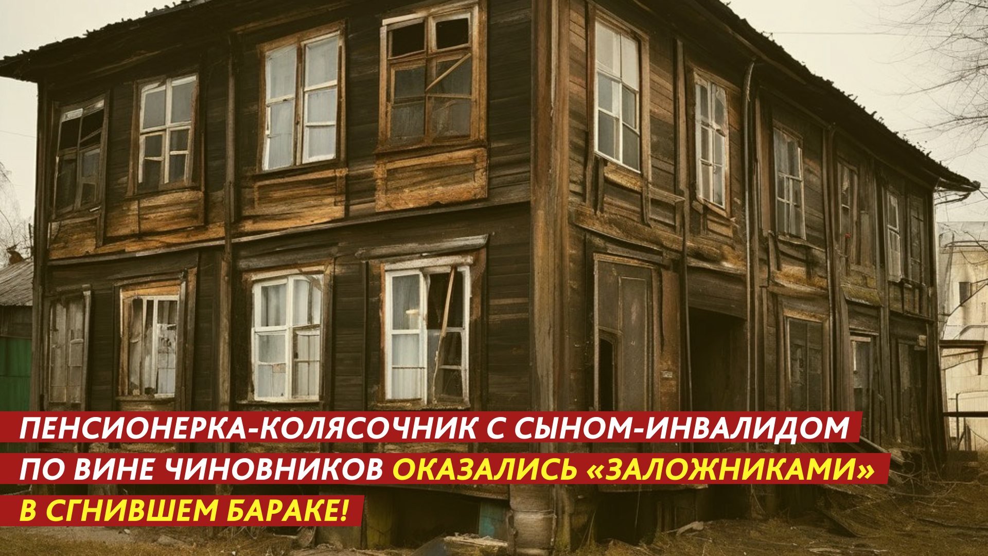 Инвалиды оказались «заложниками». смотреть онлайн