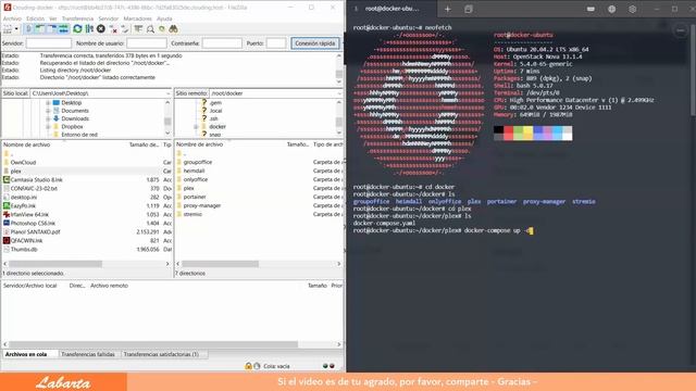 Cómo Instalar Plex Usando Docker-compose