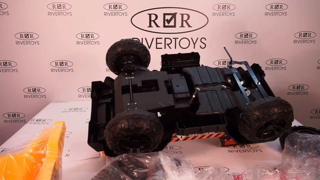 Детский электромобиль RiverToys Т090ТТ - сборка смотреть онлайн