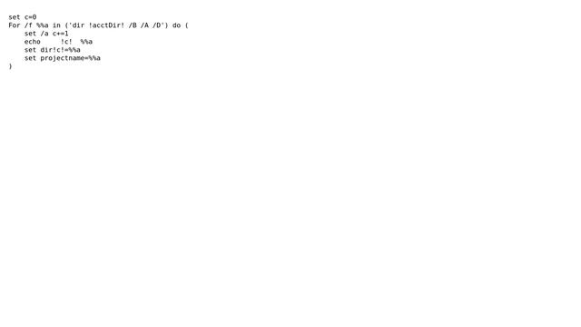 Batch File to show a Directory List excluding Directories that Start with Underscore "_" смотреть онлайн