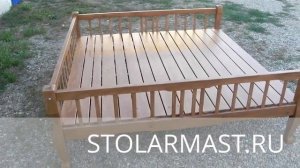 Деревянный топчан