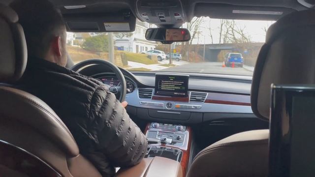 2012 Audi A8 W12 - Driving video смотреть онлайн