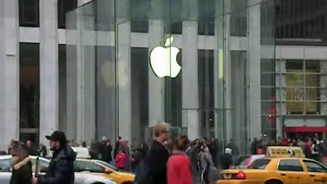 Магазин техники Аппл в Нью-Йорке.APPLE store.Manhattan.NYC смотреть онлайн