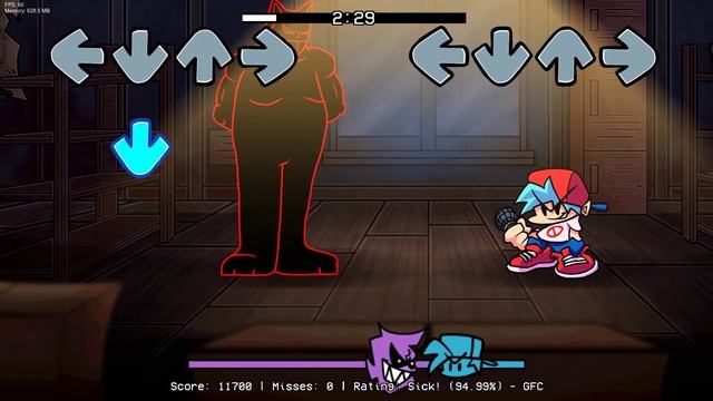 FNF - Very early Deceiver sprite test смотреть онлайн