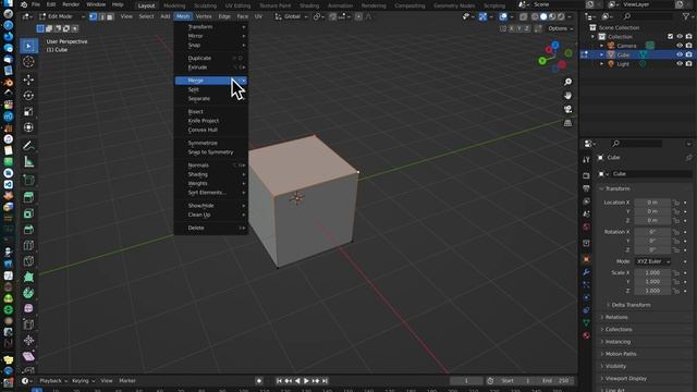 How to Make a Pyramid in Blender 3.1 смотреть онлайн