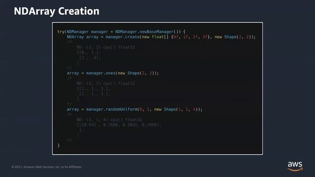 DJL 101 3 ndarray смотреть онлайн