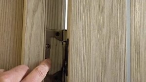 Межкомнатная дверь провисла. Простое решение.