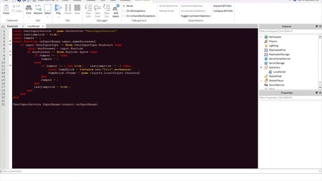 ROBLOX | Quick Tutorial, Double Jump смотреть онлайн