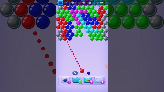 Bobble original game Lavel - 6 VS 15 // classic bubble shooter game смотреть онлайн