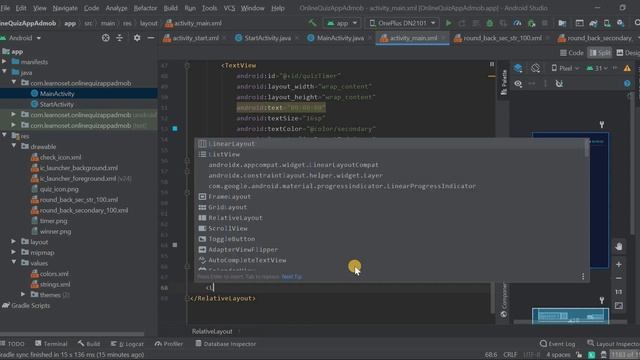 Complete online Quiz Application using Firebase + Google Admob Ads | Part-1 (Quiz App Design) смотреть онлайн