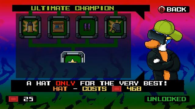 Duck Game - "Ultimate Champion" Hat смотреть онлайн