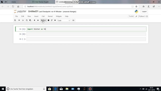 Python GUI Tkinter Mainloop 1 смотреть онлайн
