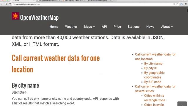8 Weather App Xcode 7 SwiftyJSON смотреть онлайн