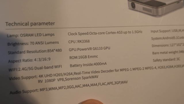 Podoor DLP projectors, FWVGA to Full HD смотреть онлайн