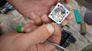 Бензопила глохнет при нажатии на газ Штиль мс 180. Показываю как починить