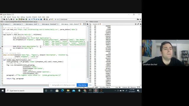 Building A Covid Dashboard With Dash: Callback Deep Dive смотреть онлайн