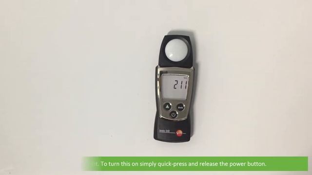 How to Set Up and Take Measurements on the 0560-0540 Light Intensity Meter (Testo 540) смотреть онлайн