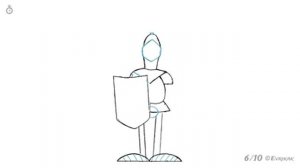 Как нарисовать средневекового рыцаря в доспехах: инструкция от EvriKak