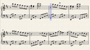 "Токката" - Поль Мориа (ноты для фортепиано)