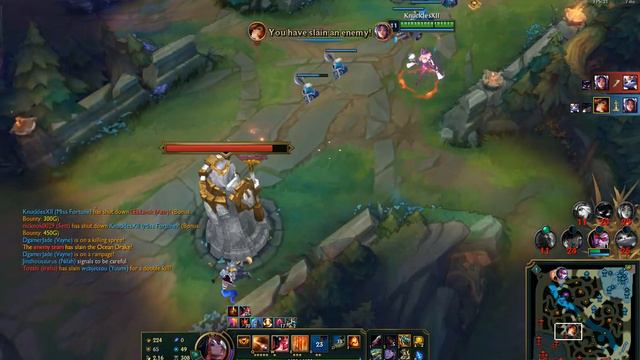 League of Legends (Miss Fortune Bewitching) Gameplay смотреть онлайн