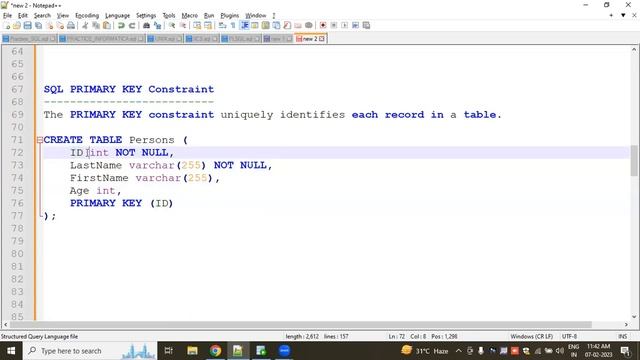 CONSTRAINTS IN ORACLE SQL смотреть онлайн