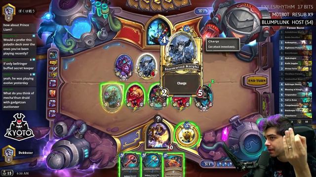 Secret Thrallmar Paladin | Rastakhan's Rumble | Hearthstone | Dekkster смотреть онлайн