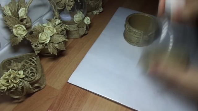 Идеи из джута. Очень красивые шкатулки и сувениры из подручного материала/@evadusheva смотреть онлайн