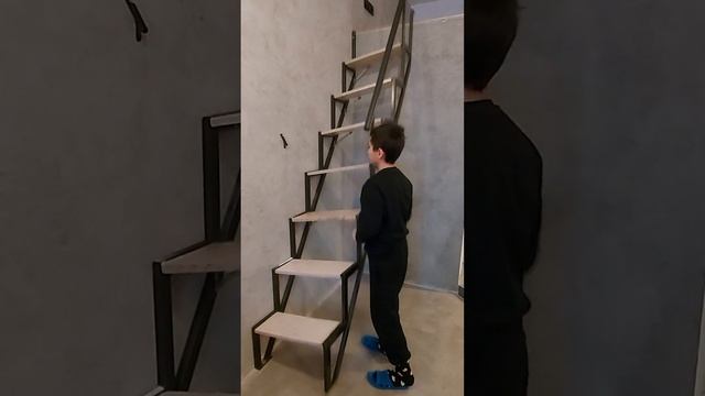 Лестница складная,откидная на стену смотреть онлайн
