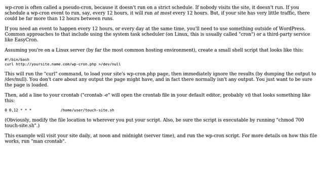Wordpress: WP Schedule Event - Every Day When First Visitor Comes (2 Solutions!!) смотреть онлайн