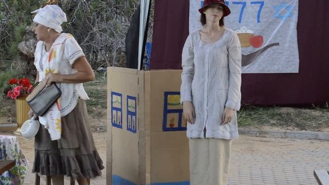 "Мальчик Мотл" в исполнении актеров театра "Эстер". Отрывок. смотреть онлайн