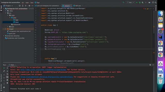 Instagram Bot | Selenium смотреть онлайн