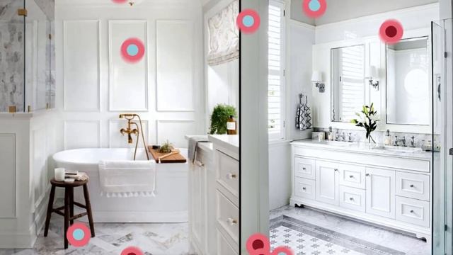 Cool White Bathroom Ideas and Design. All White Bathroom Inspiration and Decor. смотреть онлайн
