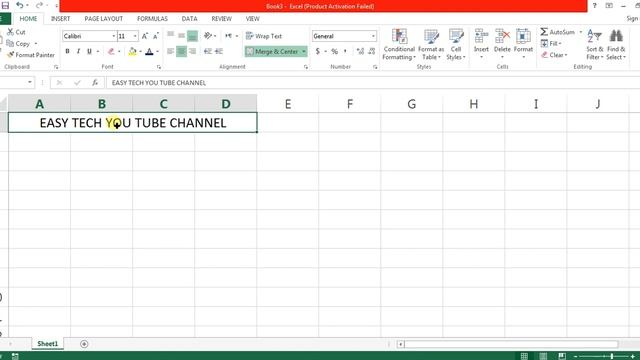 How to Merge Cells in Ms Excel 2023 | Microsoft Excel Complete Course #easy_tech смотреть онлайн