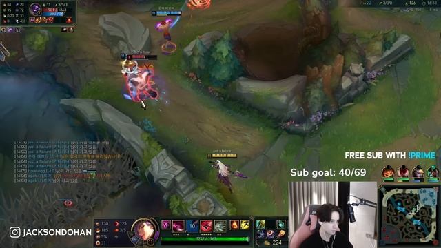 MY HIGHEST KILL GAME OF KOREAN SOLO QUEUE. смотреть онлайн